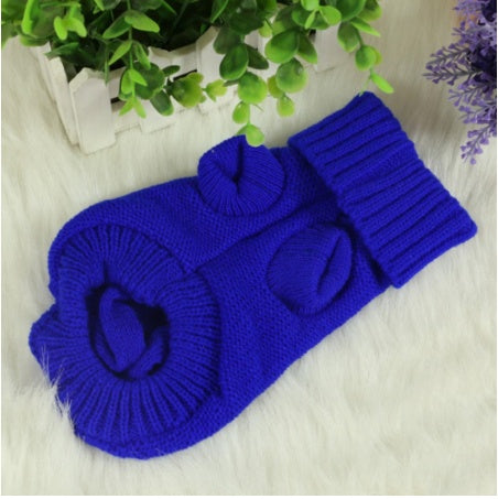 Cozy Knit Dog Sweater