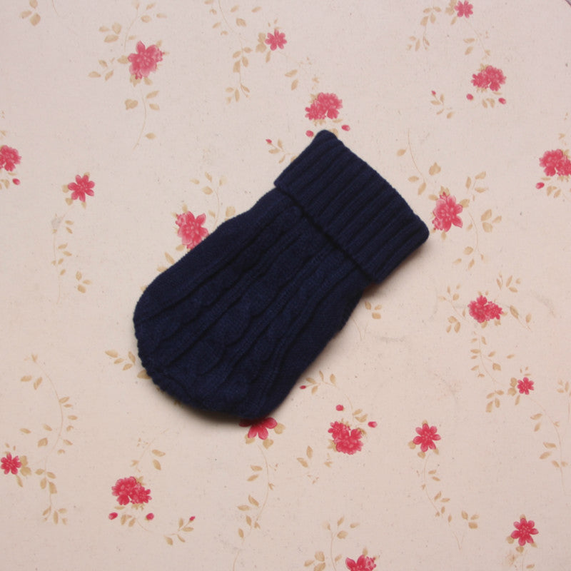 Cozy Knit Dog Sweater