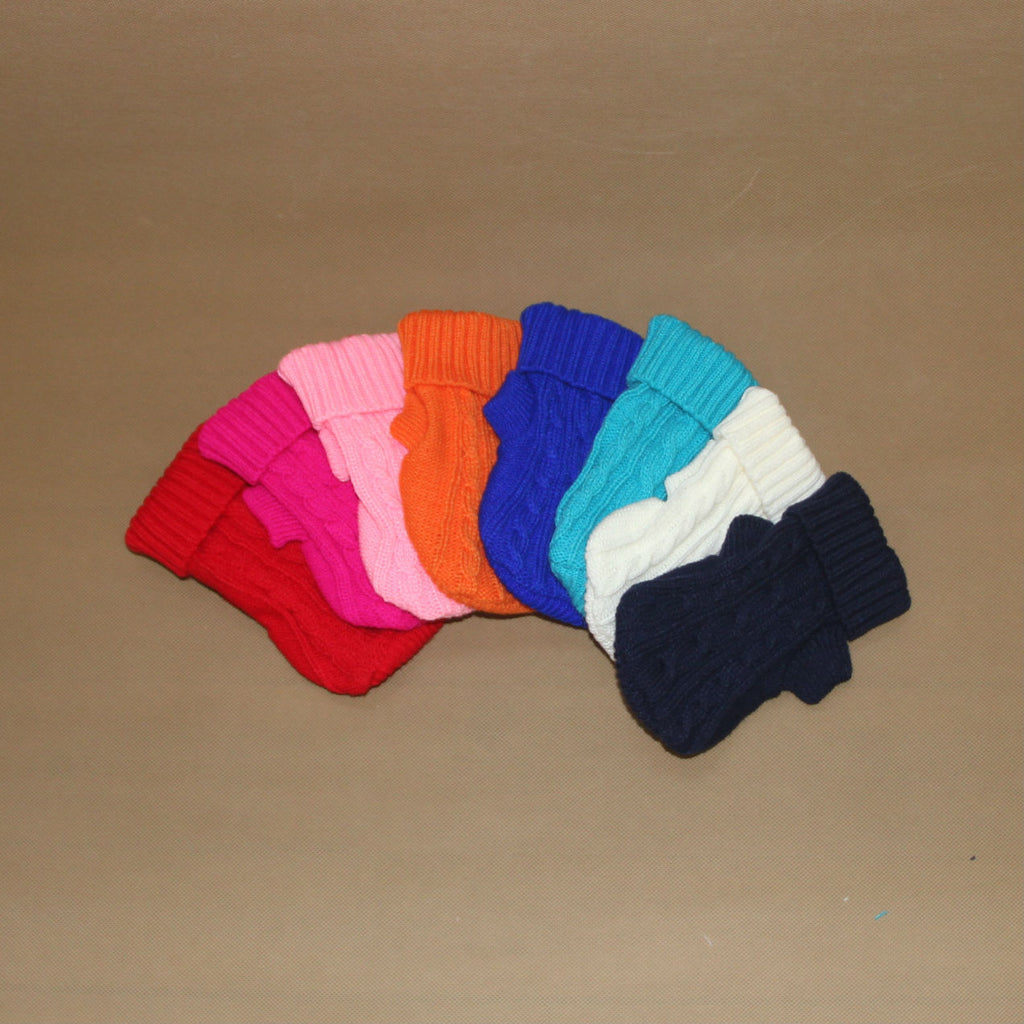 Cozy Knit Dog Sweater