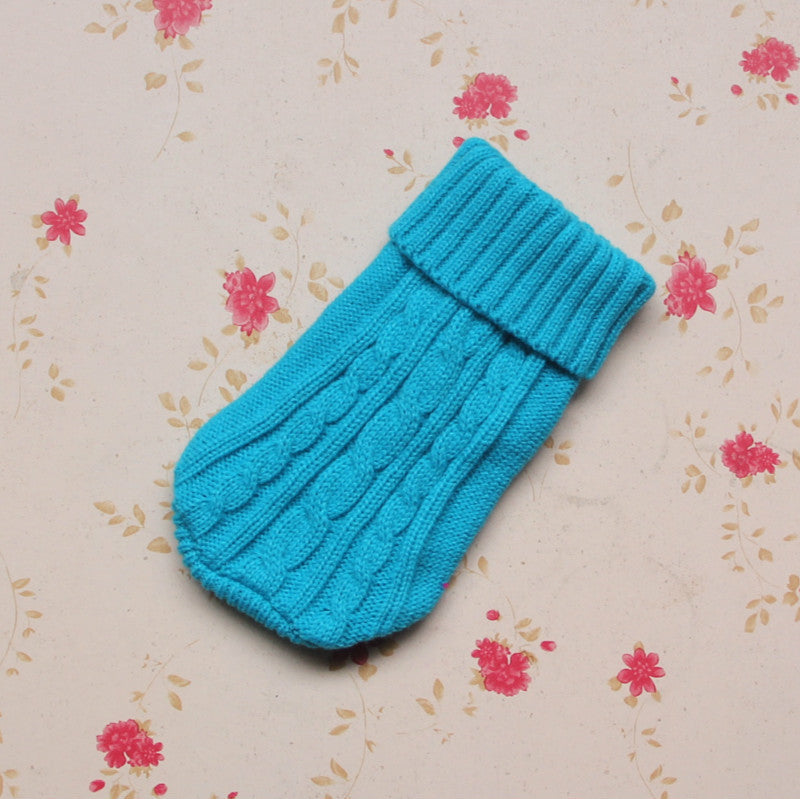 Cozy Knit Dog Sweater