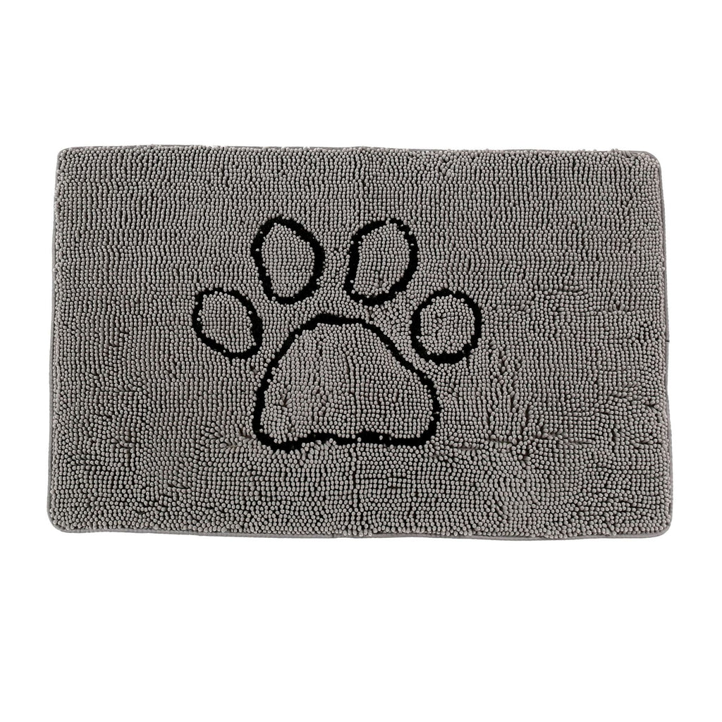 Absorbent Paw Print Door Mat