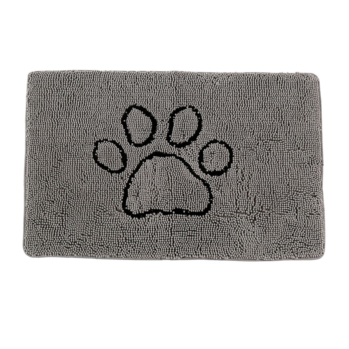 Absorbent Paw Print Door Mat